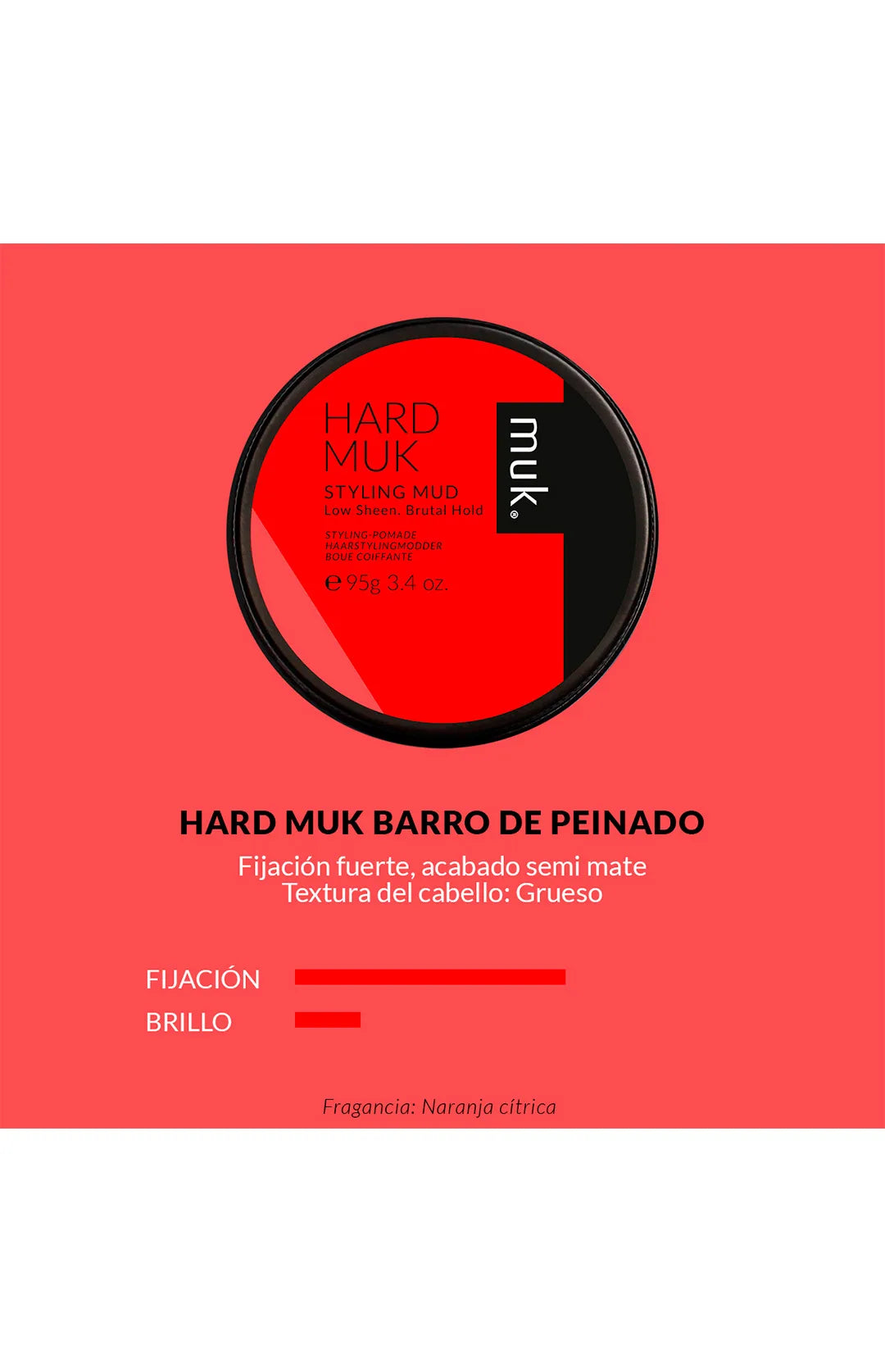 HARD MUK BARRO DE PEINADO