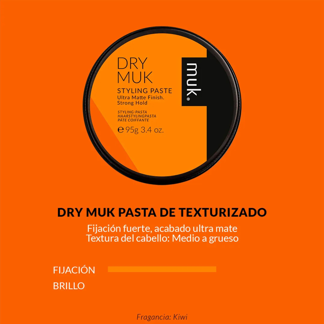Dry Muk Crema De Peinado Fijación Fuerte Acabado Mate