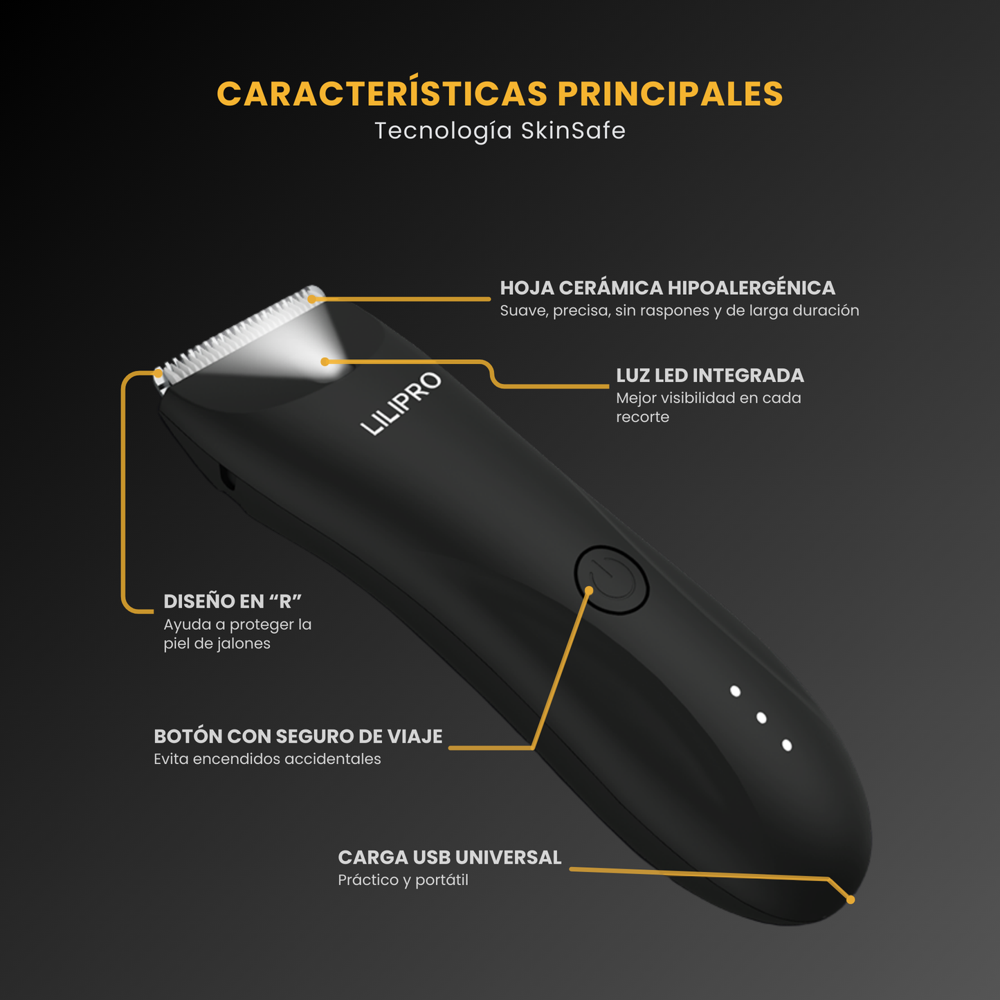 El trío perfecto: Afeitadora S3 + Corporal B9 + Nariz N1