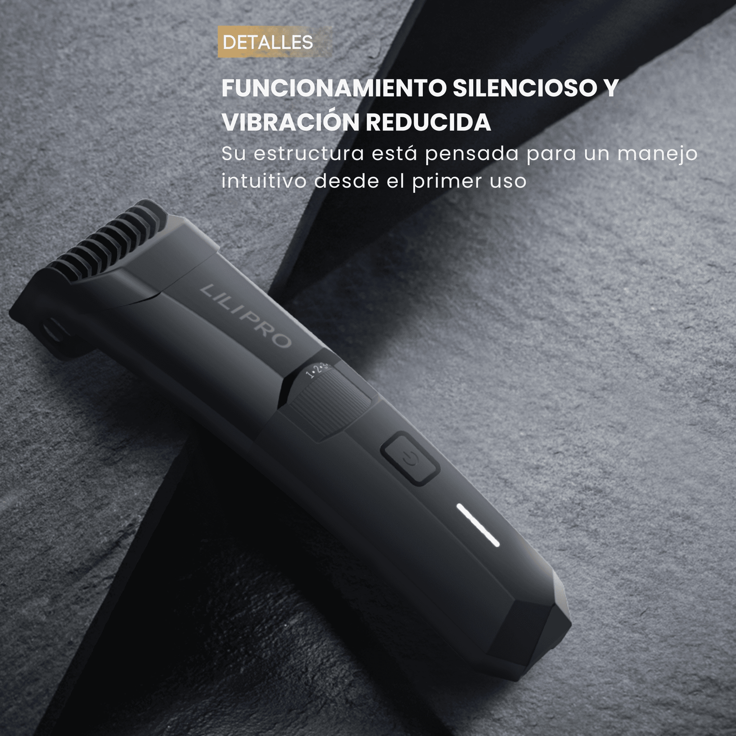 Máquina de Afeitar de Barba Pelo Profesional Ajustable LiliPRO BT01