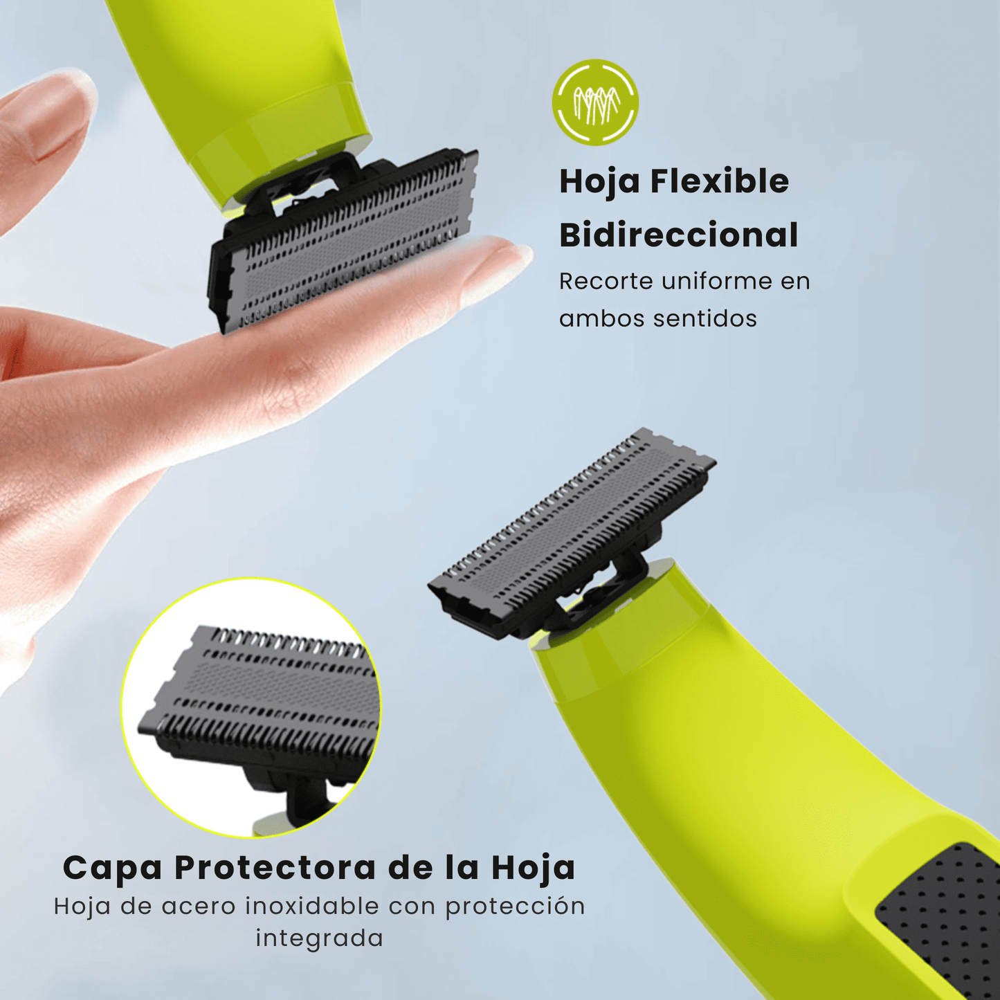 Afeitador recargable OneBlade 360° LILIPRO S11