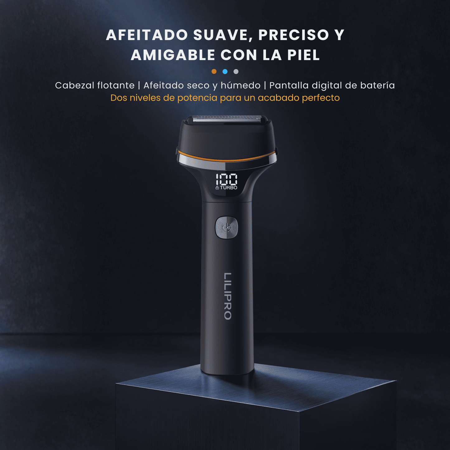 Afeitadora eléctrica de triple lámina LILIPRO S3