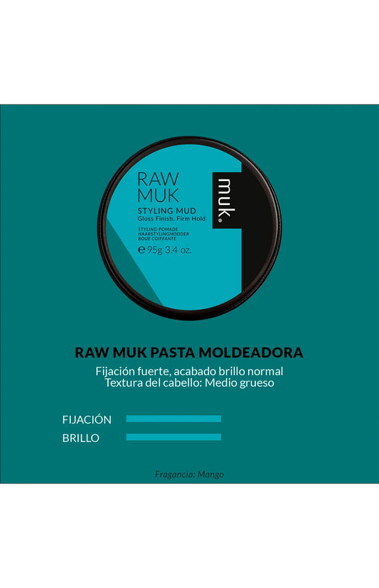 RAW MUK BARRO DE PEINADO