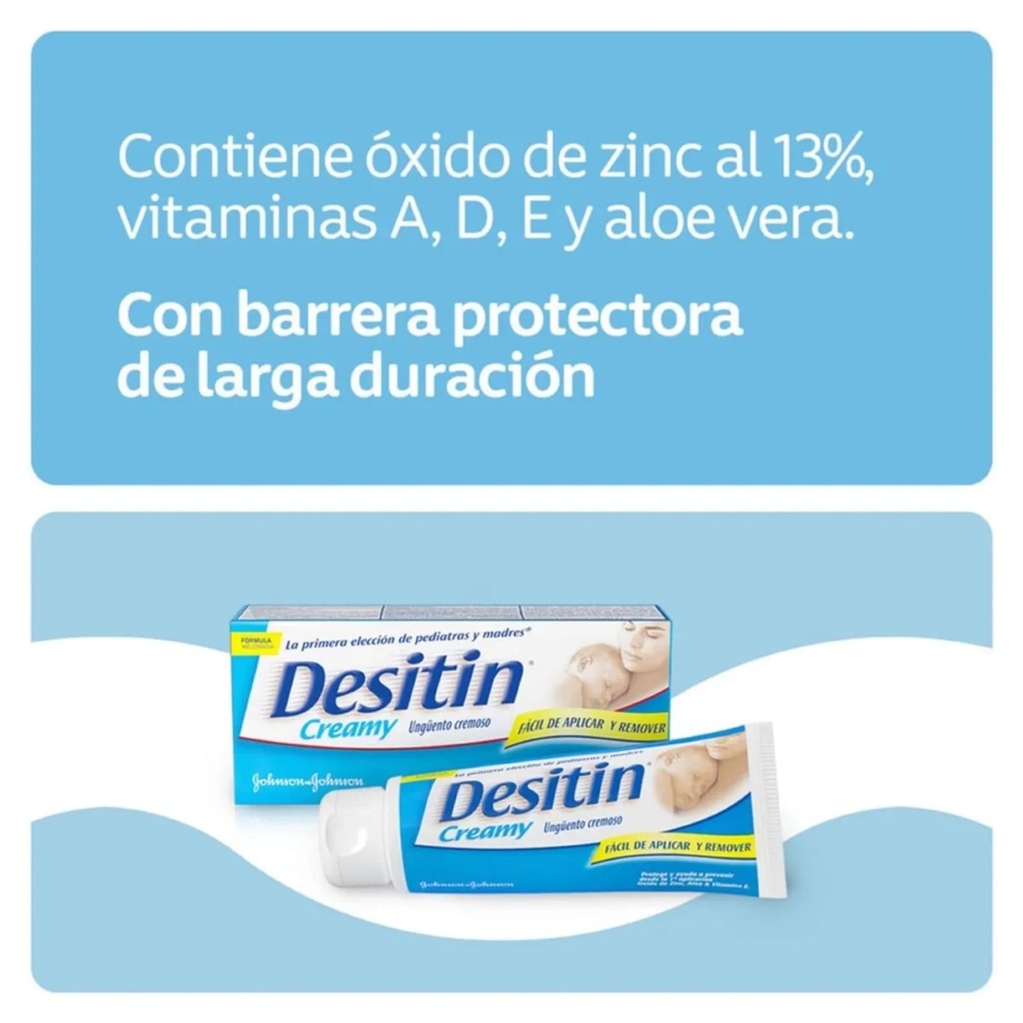 Desitin Creamy Crema para Escaldaduras e Irritaciones x 57 g