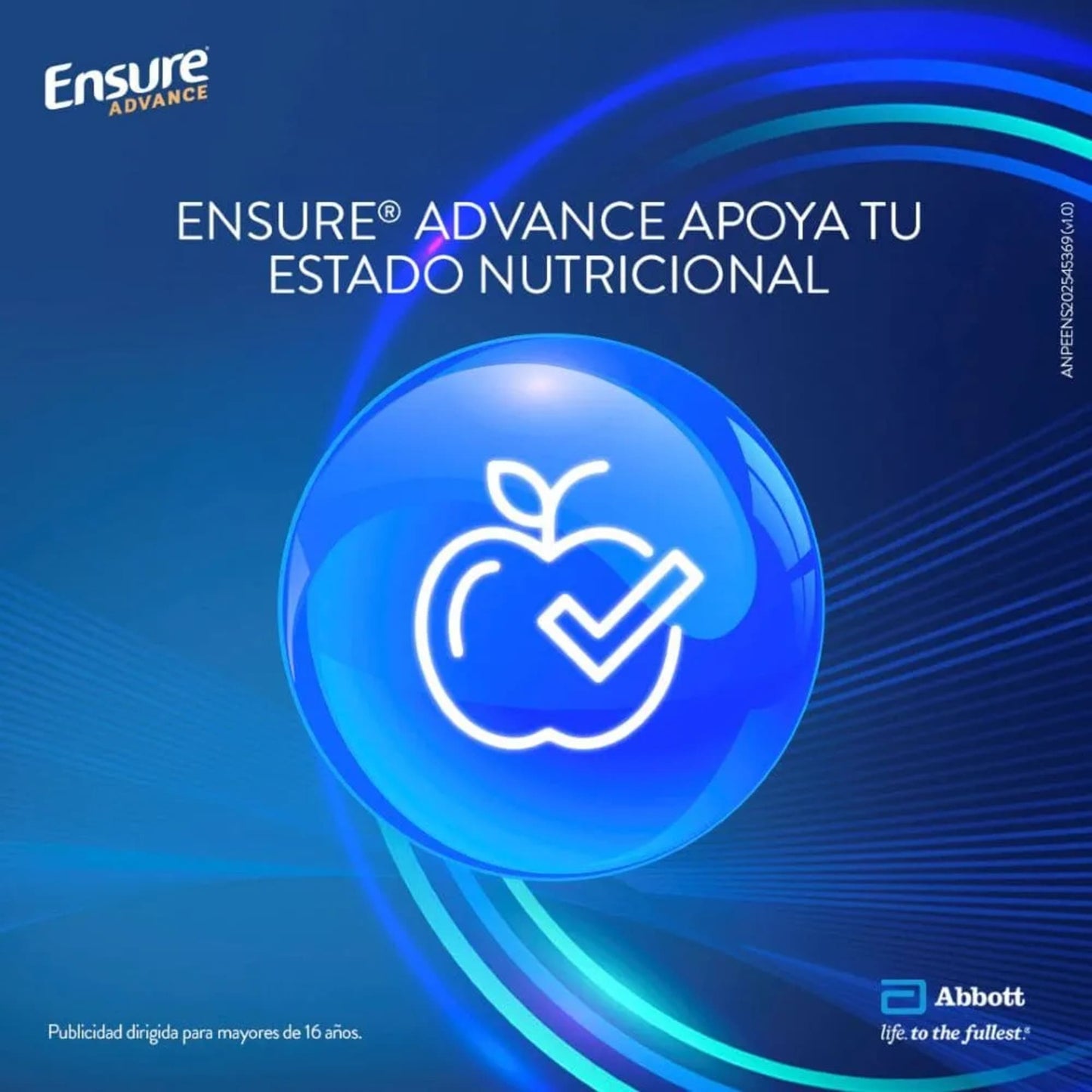 Ensure Advance con HMB Vainilla x 400 g