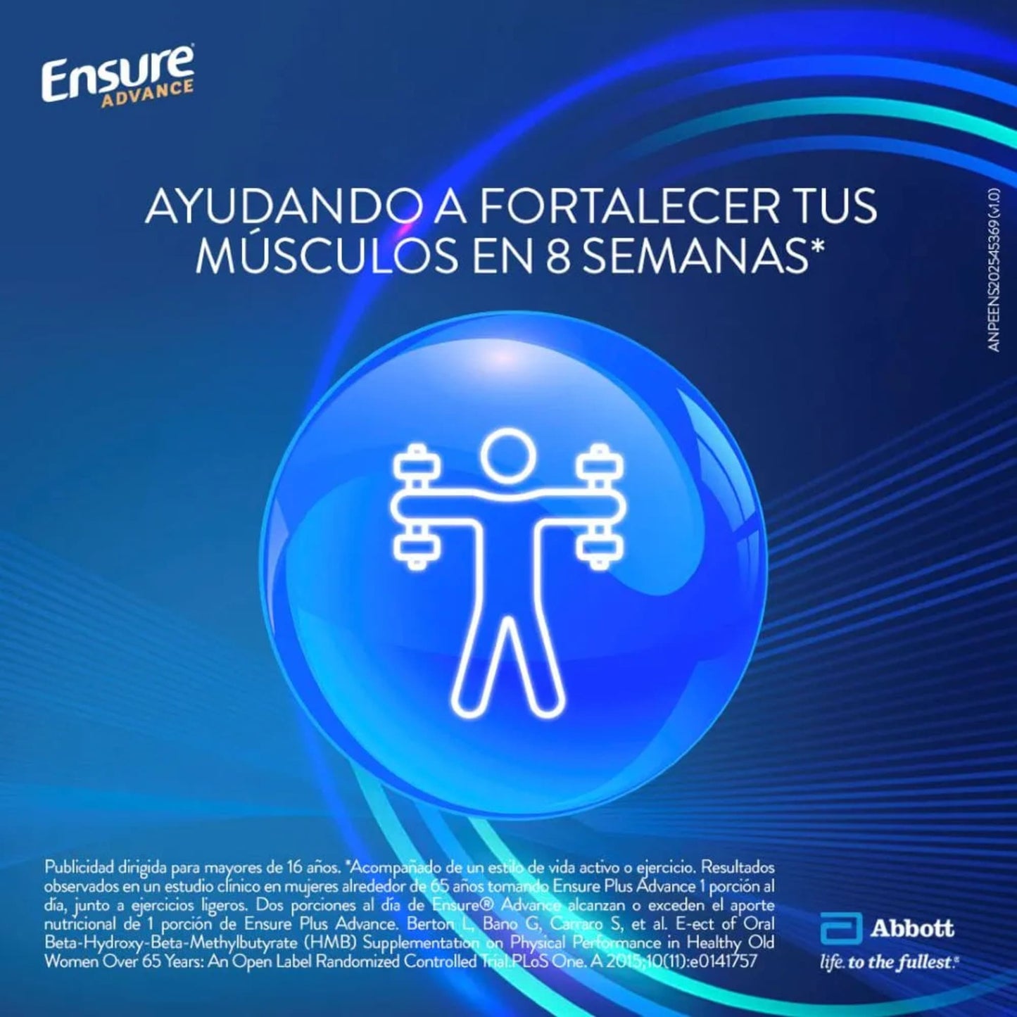 Ensure Advance con HMB Vainilla x 400 g