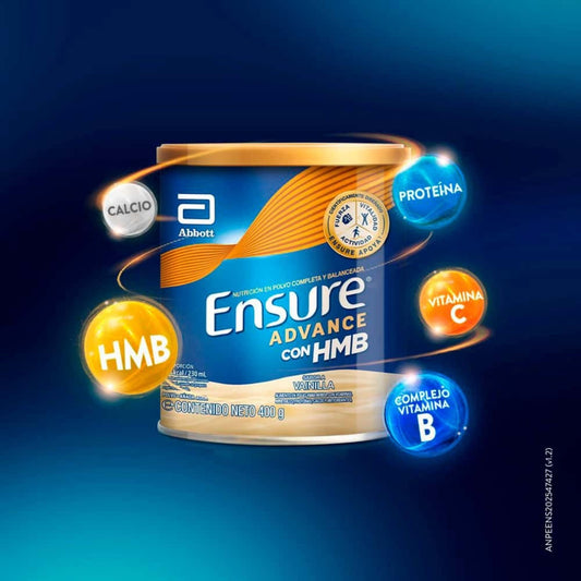 Ensure Advance con HMB Vainilla x 400 g