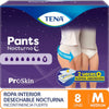 Ropa Interior Desechable TENA Pants Nocturno Talla M x 8 un